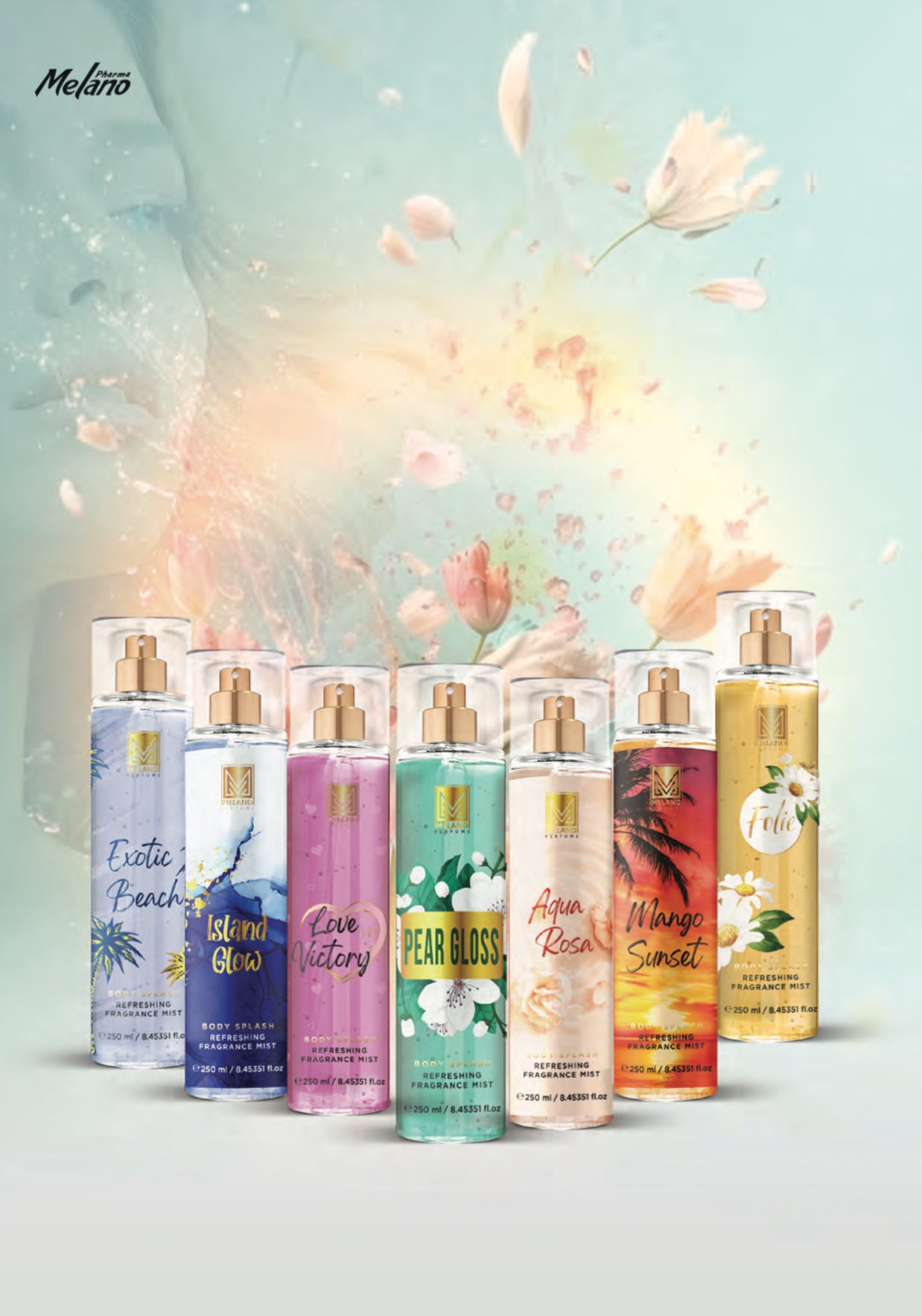 Melano Pharma - Oud Body Lotion 200ml & Body Splash