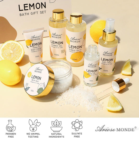 ARIOSE MONDE (LEMON BATH GIFT SET) 6pcs Set
