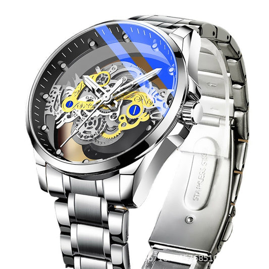 Elite Men Analog Watches Hoursly Silver