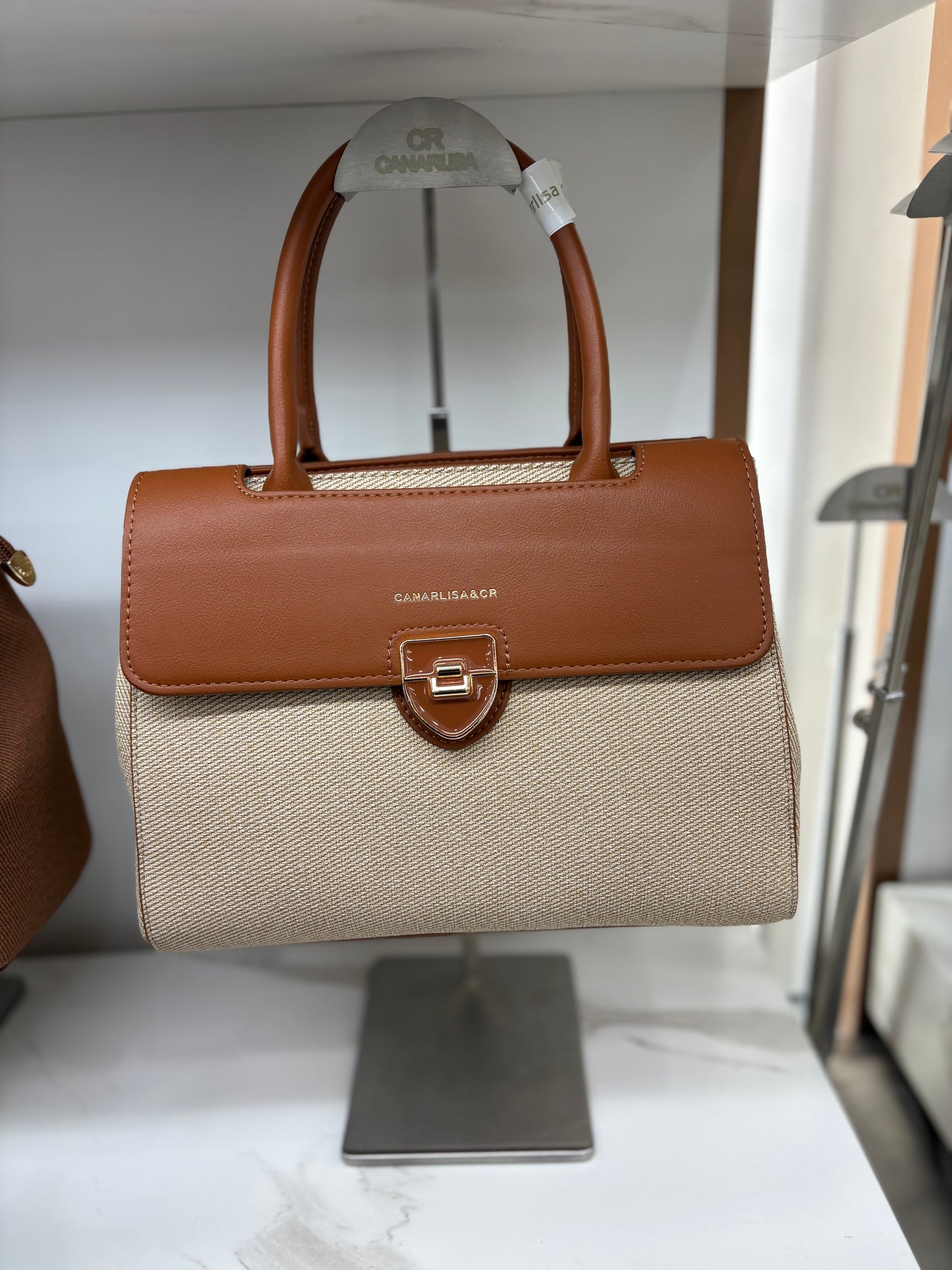 Carnalise & CR Luxury Bag (Black, Coffee, Beige and Brown Colors) 8316 + Shams Musk for free (Ibrahim Al Qurashi)