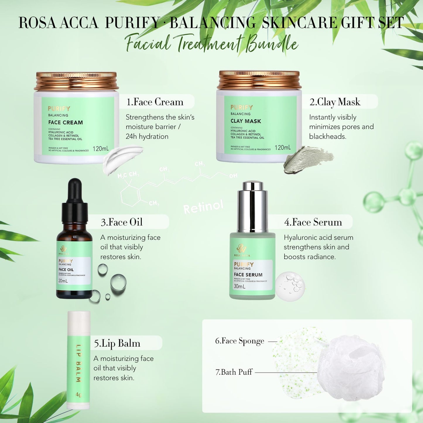 Skin Care Set - Tree Tea 23pcs