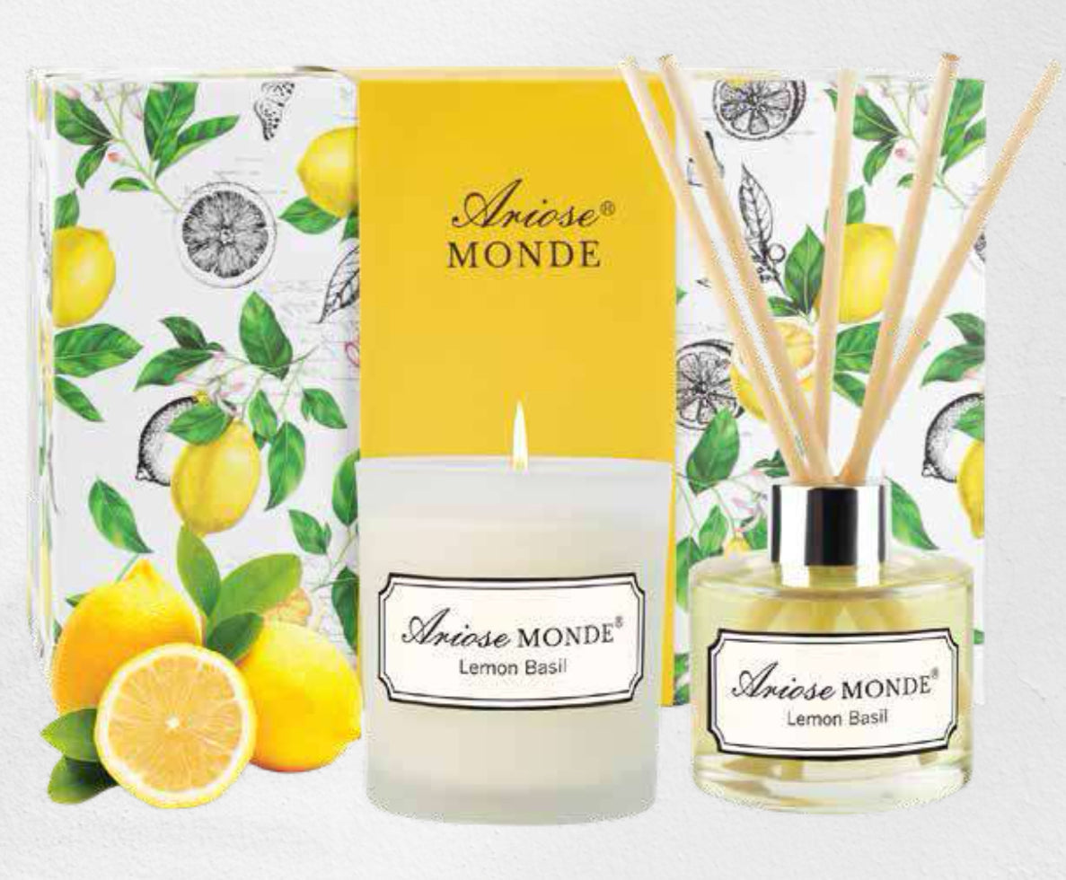 ArioseMonde (LEMON BASIL SET) 2pcs Set