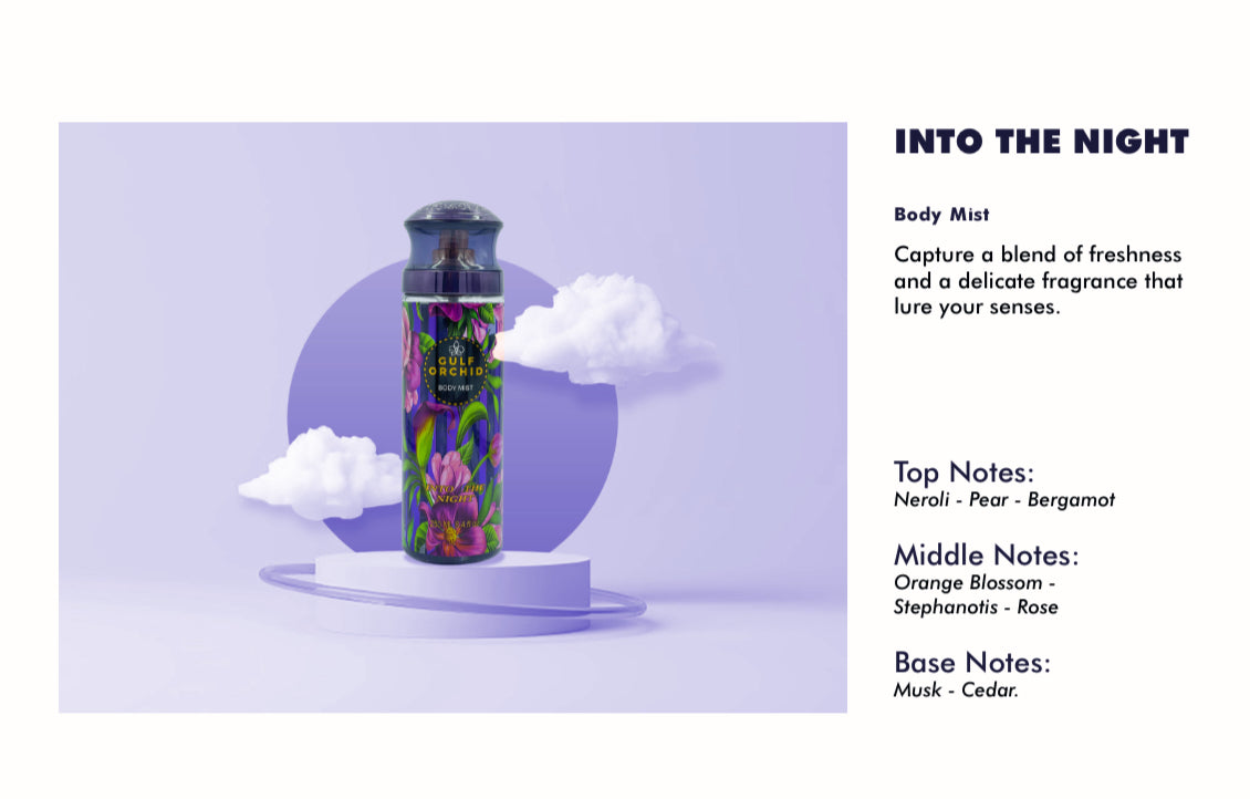 Gulf Orchid Body Mist - INTO THE NIGHT BODY MIST