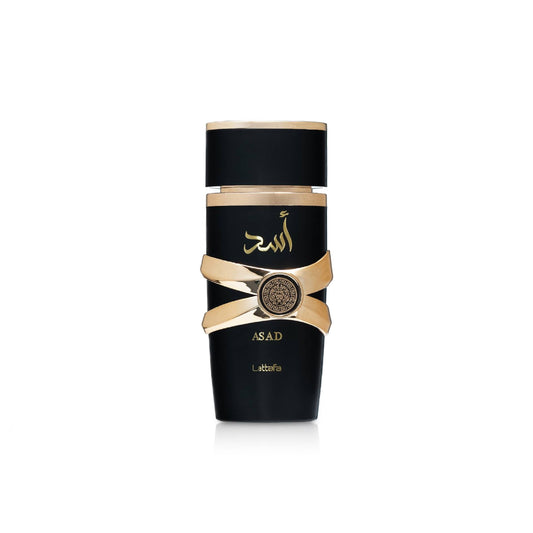 Lattafa Asad Black Eau De Parfum 100ml عطر اسد من لطافة