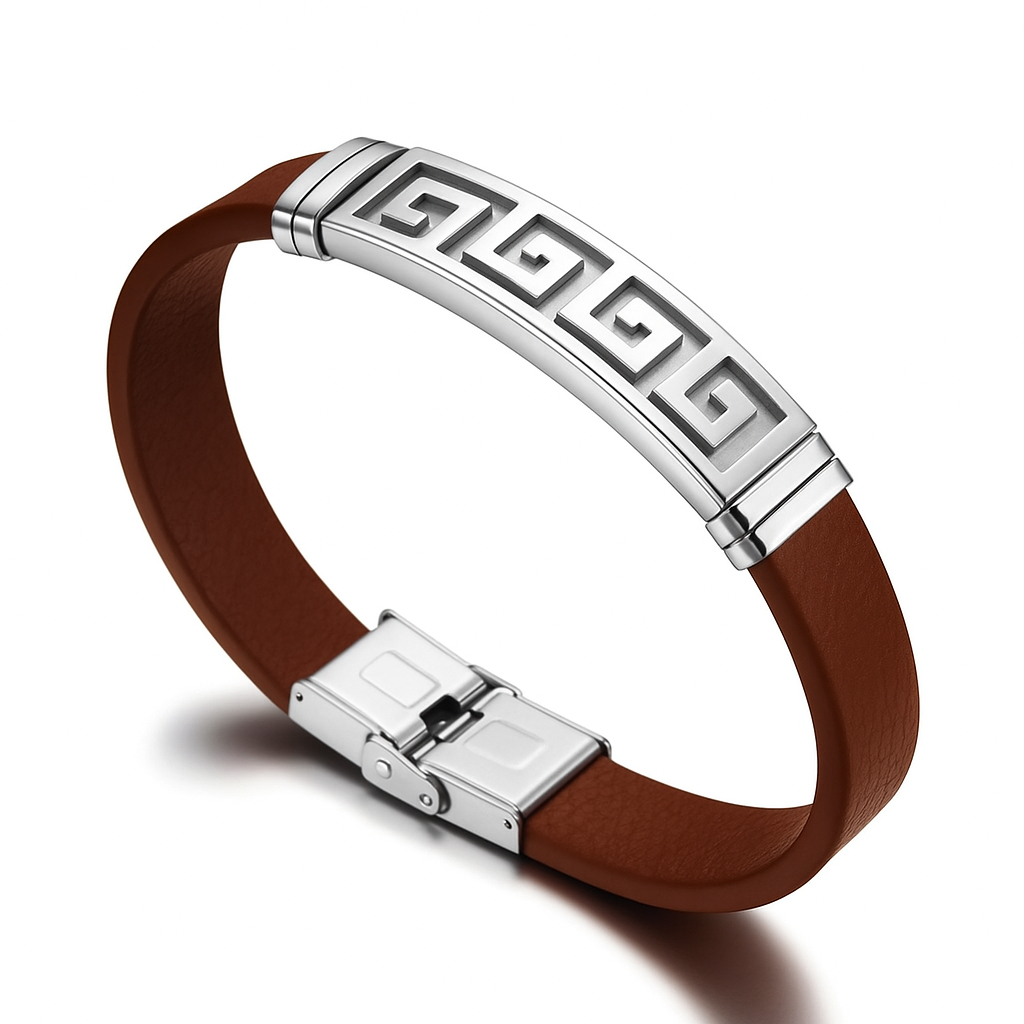 Fashion Stainless Steel Silicon Robber