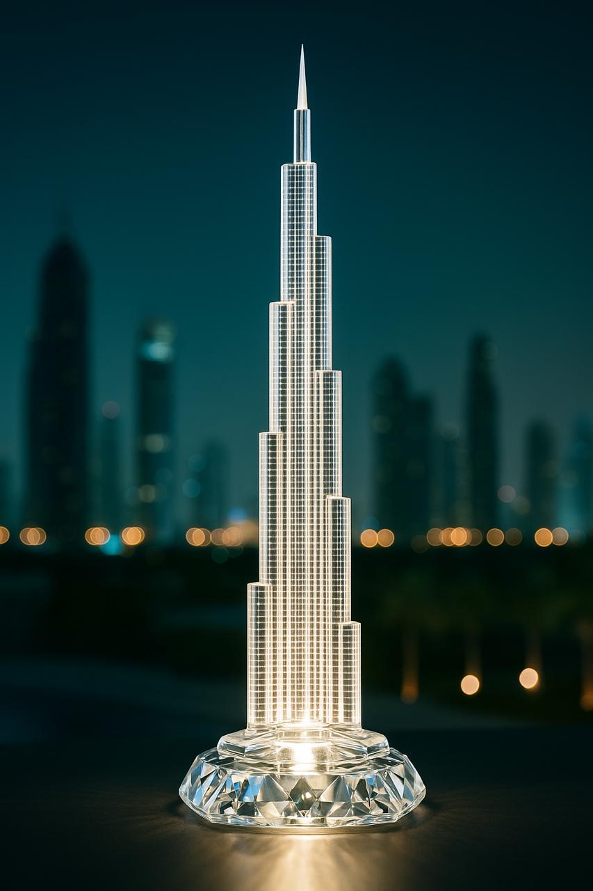 Burj Dubai Costumes - Transparent with lights