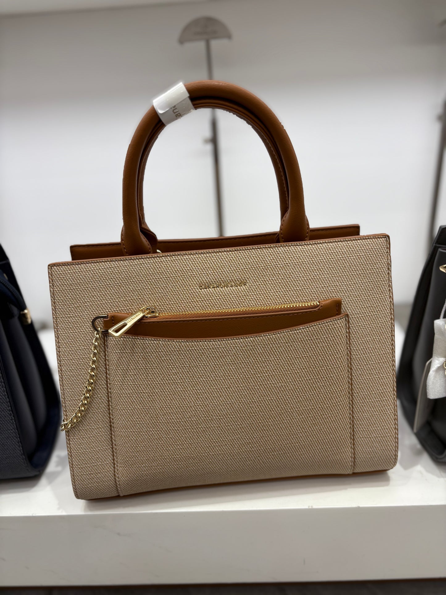 Cancrlisa & CR 8014 Luxury hand Bag (Black, Coffee, Gray, Dark Blue and Mud Colors) 7269 + Shams Musk for free (Ibrahim Al Qurashi)