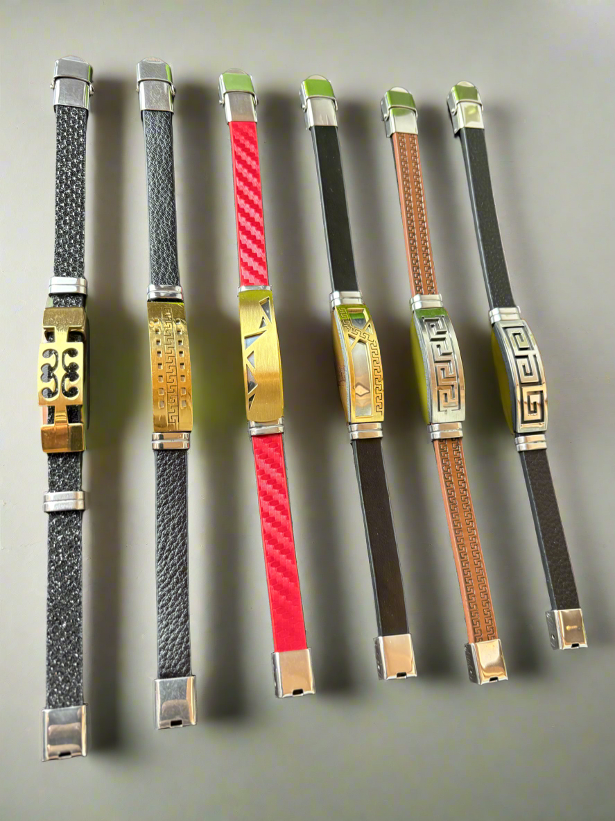 Fashion Stainless Steel Silicon Robber