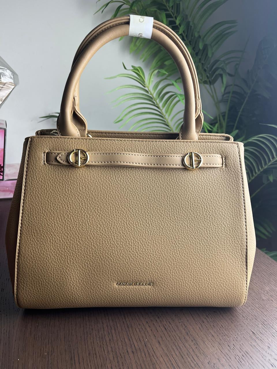 Canarlisa & CR Luxury Bag2 (Black, Beige, Brown and Khaki Colors) 7230 + Shams Musk for free (Ibrahim Al Qurashi)