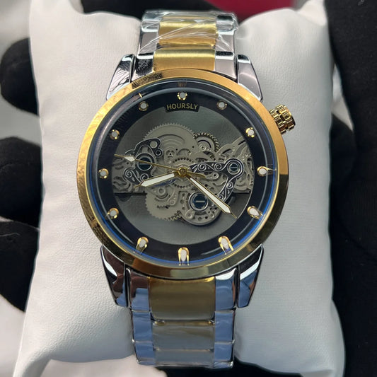 Elite Men Analog Watches Forichs Gold and Black