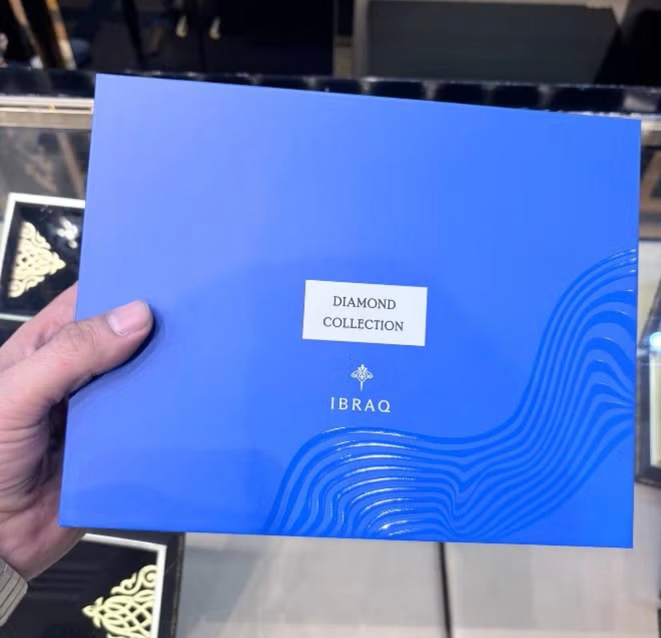 Ibrahim Alqurashi - Blue Wish Blue Box (75 mL * 3):  · Saphire Leather  · Balas Rose  · Blue Diamond