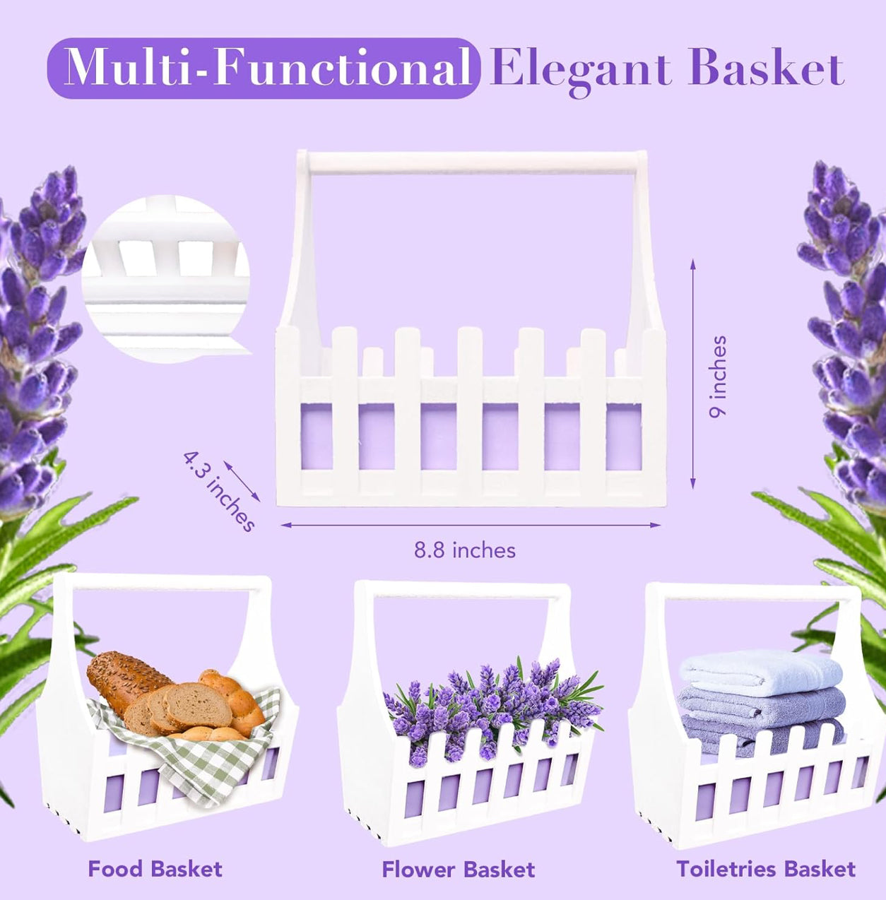 ArioseMonde (Lavender Spa Gift Set) 8pcs Set Body Lotion, Body Mist and others