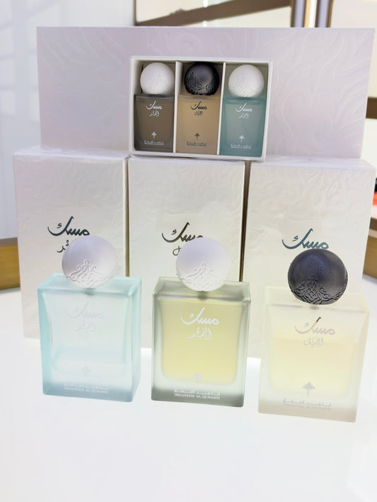 Ibrahim Alqurashi - Summer Musk Collection 75 ml * 3 + 10 ML * 3