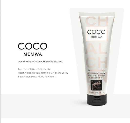 Gulf Orchid - Gift Set - Memwa COCO (236 ML body lotion & 250 ML Body Mist) Citrus, Fresh, Fruity