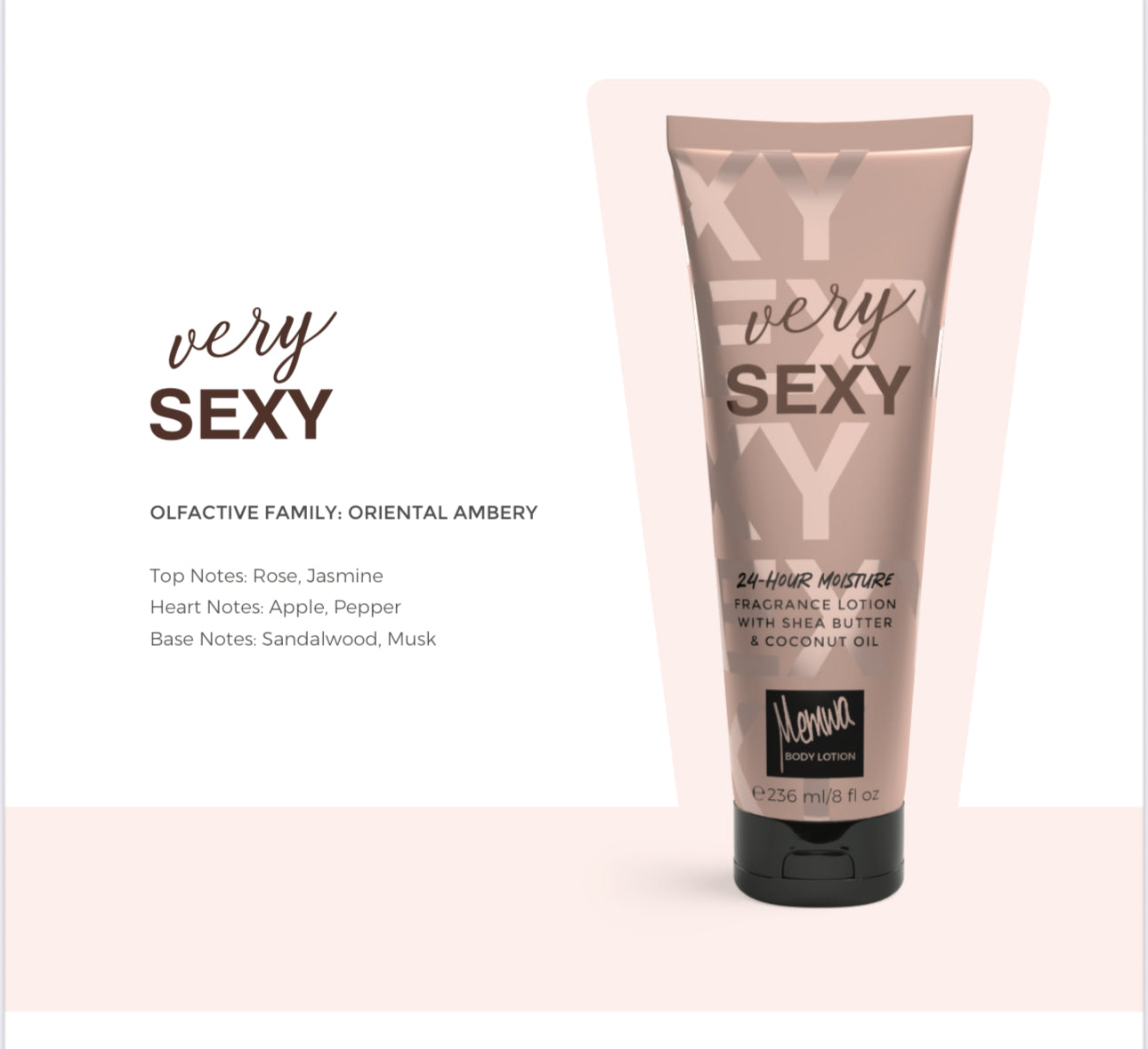 Gulf Orchid - Gift Set - Memwa Very Sexy (236 ML body lotion & 250 ML Body Mist) Rose, Jasmine