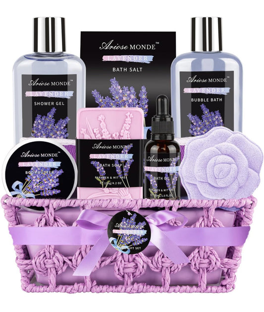 ArioseMonde (Lavender Spa Gift Set) 8pcs Set