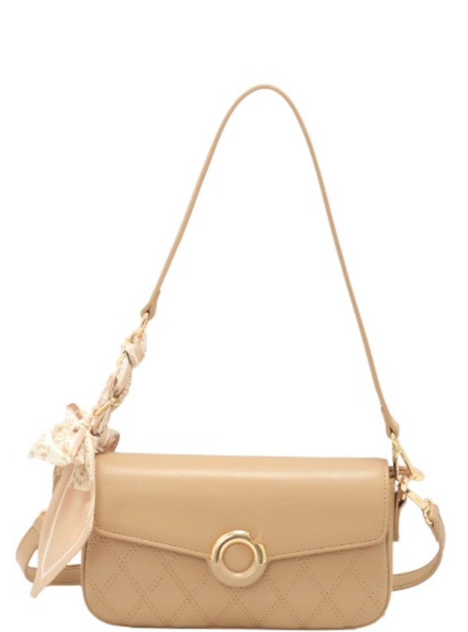 Christina & OLK Luxury Women Bags (Beige, Black, Pink, Brown and Khaki Colors) 8514 + Shams Musk for free (Ibrahim Al Qurashi)