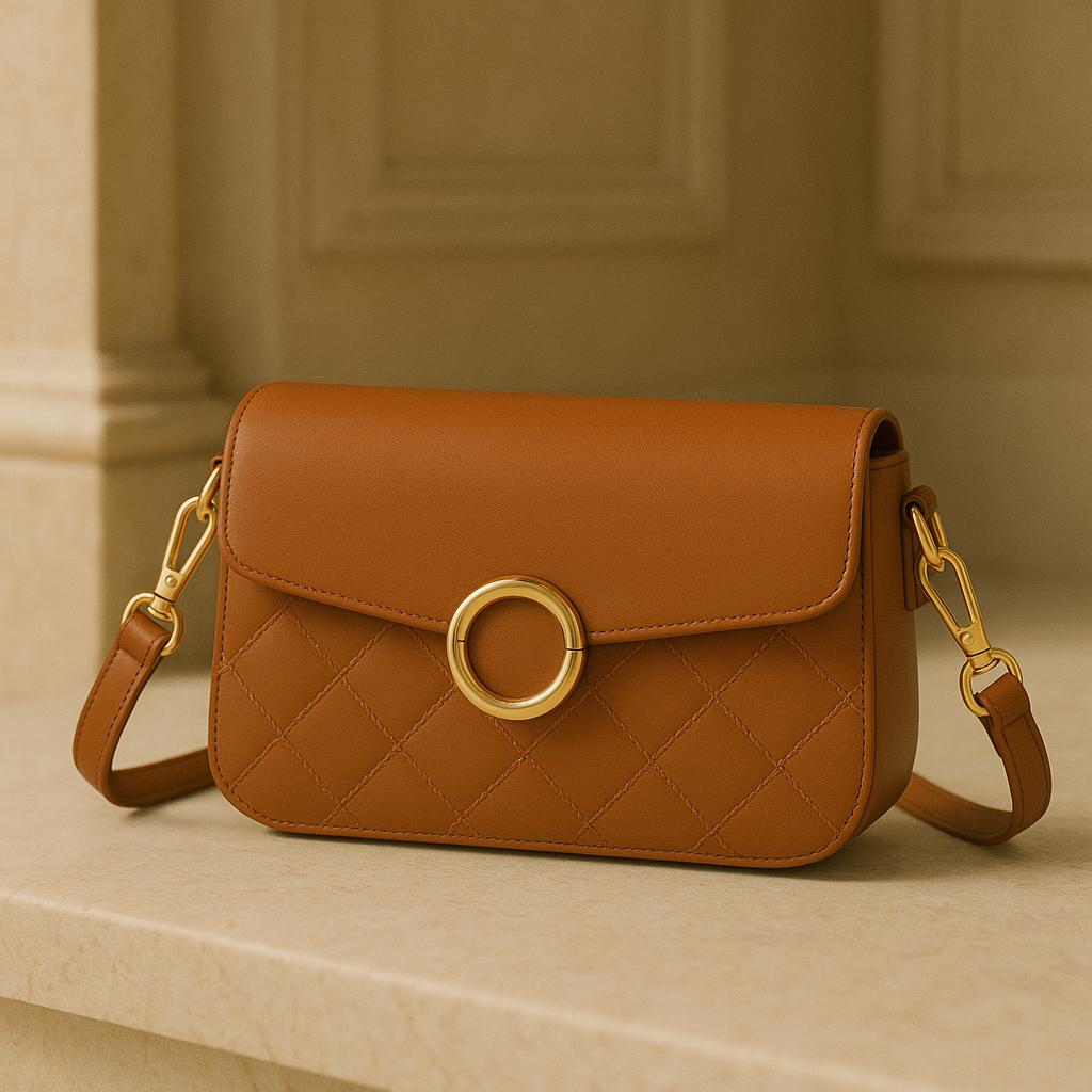 Christina & OLK Luxury Women Bags (Beige, Black, Pink, Brown and Khaki Colors) 8514 + Shams Musk for free (Ibrahim Al Qurashi)